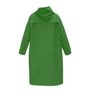 Pelerina cu gluga impermeabila XXXL poliester si PVC cu fante de aerisire, 2 buzunare si fermoar verde, Cod: BK77412, Brand: BRECKNER GERMANY - Img 3