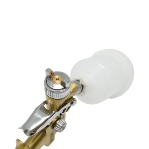 Pistol de vopsit cu aer comprimat 100ml, debit 70-110ml/min, duza 0.8mm, presiune max. 3.5 bar , Cod: DISPT05 , Marca: CROWNMAN - Img 5