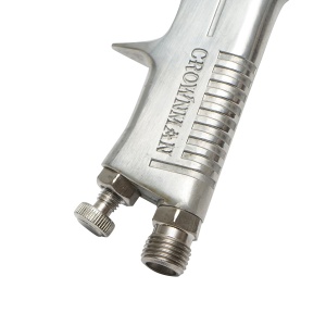 Pistol de vopsit cu aer comprimat 400ml, consum aer 3-8CFM, duza 1.5mm, presiune max. 3.5 bar, Cod: DISPT07 , Brand: CROWNMAN - Img 6
