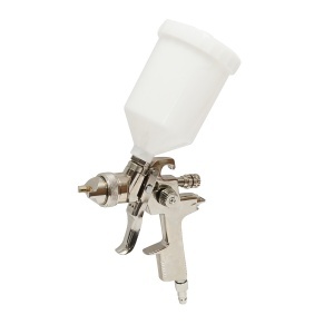 Pistol de vopsit cu aer comprimat 600ml, duza 2mm, debit 300ml/min, presiune max. 4 bar, Cod: BK76134