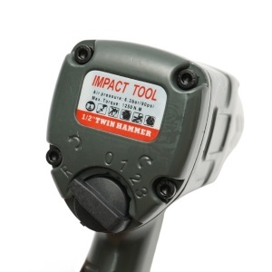 Pistol pneumatic de impact Twin Hammer reversibil 1/2 inch, cuplu 1250Nm, 3 trepte de putere, presiune 6.3 bar Breckner Germany, BK00513 - Img 7