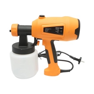 Pistol vopsit electric 550W, 220V, debit 800 ml/min, rezervor inferior 800ml, 3 duze incluse, DISRX10 - Img 2