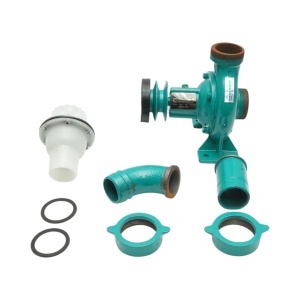 Pompa apa centrifuga cu fulie dubla 1.1kW, 2 toli, debit 12 m3/h, adancime aspiratie 9m, inaltime pompare 15m pentru irigatii, DISWK85 - Img 2