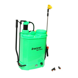 Pompa de stropit vermorel, 2 in 1 manuala si electrica, rezervor 16L, baterie 12V 8Ah, debit 3.1 l/min, Cod: BK88689 Echivalență: DISBE37, Breckner Germany - Img 3