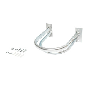 Protectie pentru adapatoare vaci, teava fi 26mm, grosime talpa montaj 8mm, Cod: DISFP19, - Img 2