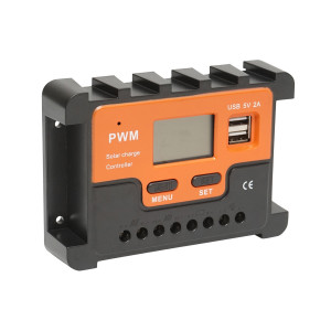 Regulator tensiune pentru panou solar 10A 12V/24V 2X port USB 5V/2A, Cod: BK92909,Brand: BRECKNER GERMANY - Img 2