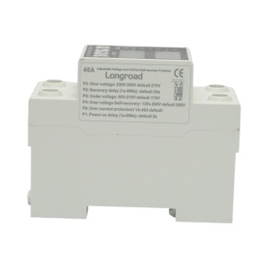 Releu digital 40A pentru monitorizare si protectie subtensiune, supratensiune 230V, AVP-40A Longroad, DISLH22 - Img 3
