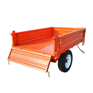 Remorca 1.5T basculabila cu instalatie electrica o singura osie si anvelope 185R14,Cod: 40TH217, Brand: THOR - Img 7