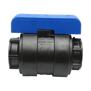Robinet compresiune egal cu bila si filet interior D50x50mm PN10 pentru sisteme irigatii, Cod: DISLU65, Brand: Poelsan - Img 2