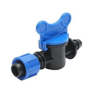 Robinet tub picurare egal D16x16mm, PN4, pentru sisteme de irigatii, Cod: DISLV17,Brand: Poelsan - Img 2