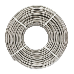 Rola 100m teava inox flexibila, gofrata DN16, pentru instalatii solare rezidentiale, Cod: DISKL90, Breckner Germany - Img 2