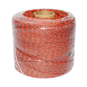 Rola fir portocaliu-negru fi 3.5mm 6x0.25mm SS, 500m gard electric, rezistenta 0.9,Cod: 93RG541, Brand: BOURGET - Img 3
