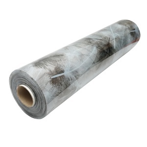 Rola folie protectie masa transparenta PVC siliconizat 0.8x20m, grosime 1.2mm, model pene Breckner Germany - Img 5