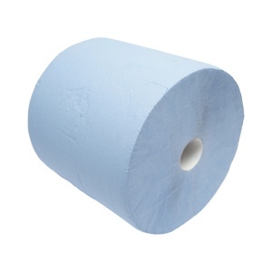 Rola lavete industriale 3 straturi hartie albastra 36x36cm Celtex Superblue 1000 portii/rola 59573, AAA643 - Img 3