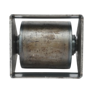 Rola rulare container basculabil 160x160mm, suport sudabil, otel brut, DISVF09 - Img 6