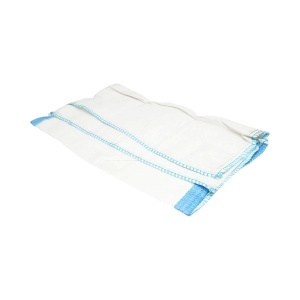 Sac big bag 95x95x140cm alb, capacitate 1000kg, tip U-Panel nelaminat, fusta incarcare, tub descarcare, DISUX11 - Img 5