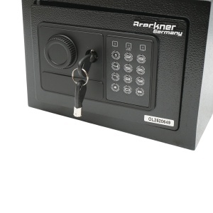 Seif mobila cu inchidere electronica si 2 chei 230x170x170mm Breckner Germany, BRECKNER GERMANY, BK76272 - Img 3