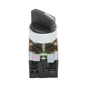 Selector 2 pozitii negru cu retinere 1NO+1NC, 400V/10A, LAY5-BD25C Breckner Germany, BRECKNER GERMANY, BK76442 - Img 2