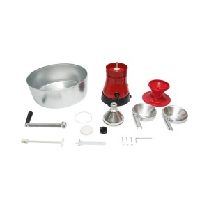 Separator smantana din lapte sau pentru degresat manuial, recipient aluminiu 5L, capacitate 80L/h, DISPM68 - Img 4