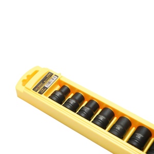 Set 10 chei tubulare de impact 10-24mm, patrat 1/2 inch, material Cr-Mo, standard DIN 3121, industrial , Cod: DISPT45, Marca: CROWNMAN - Img 4