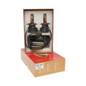 Set 2 becuri auto LED H11, 60W, 12-36V lumina alb rece, BK79836