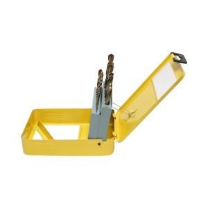 Set 25 burghie elicoidale HSS 1-10mm cu tija cilindrica pentru metal , Cod: DISPN38, Marca: CROWNMAN - Img 4
