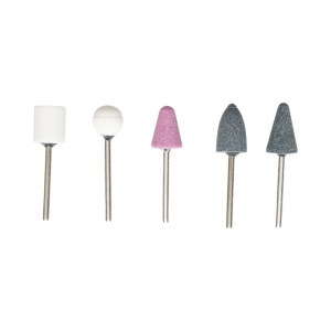 Set 5 pietre slefuire cu tija 3mm Crownman, CROWNMAN, DISUG20 - Img 3
