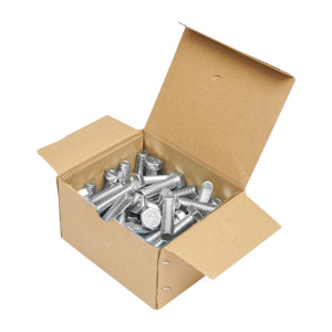 Set 50 buc surub cu cap hexagonal DIN 933-8.8 M12X50mm, Cod: DISSC28, - Img 1