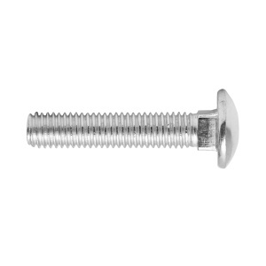 Set 50 buc surub zincat pentru plug DIN 603 M10x50mm, BRECKNER GERMANY, BK90764