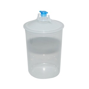 Set 50 pahare 800 ml mixare vopsea cu capac filtrant 125 microni pentru pistol de vopsit, BK76162 - Img 5