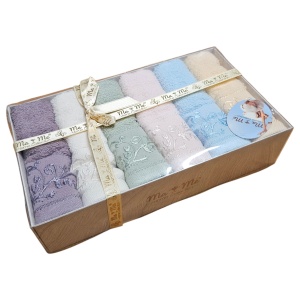 Set 6 Prosoape de Mâini 30×50 cm – Bumbac Soft, Absorbante și Fine - Img 2