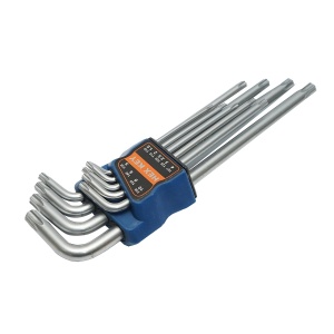 Set 9 chei imbus torx T10-T50 (1.5-10mm) cu brat lung si cap sferic Cr-V, Cod: DISPY23 - Img 4