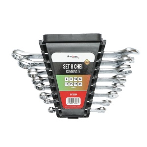 Set chei combinate fixe si inelare 6-19mm 8 piese , Cod: BK79064, Brand: BRECKNER GERMANY - Img 1