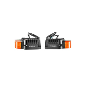 Set faruri universale tractor stanga si dreapta cu LED 10-80V, temperatura culoare 6000K, pozitii 3W LED si semnalizare 3W LED, Cod: BK69132, Brand: BRECKNER GERMANY - Img 6