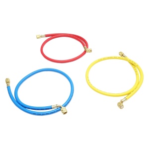 Set furtun 90 cm 3 culori pentru incarcare freon R-410a, Cod: DISMW42, Brand: AUTOSPEED - Img 2