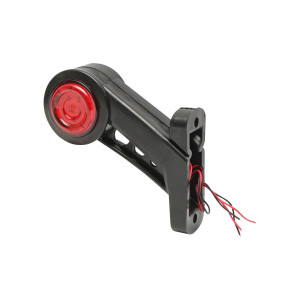 Set lampi laterale de gabarit cu LED 12-24V, rosu-alb, PVC elastic, Cod: BK69513, Brand: BRECKNER GERMANY - Img 3