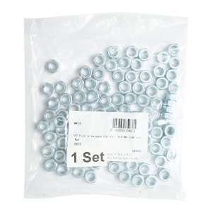 Set piulite hexagon DIN 934-8.8 M8 100 bucati, Cod: DISMW14 - Img 2