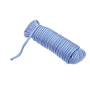 Sfoara PP impletita 4mmx10m, alb/albastru, Cod: BK78399, Echivalență: DISLT01, Breckner Germany - Img 2