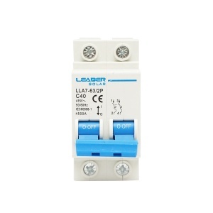 Siguranta automata tip intrerupator 2P-40A-415VAC Leader, Leader, DISHT48