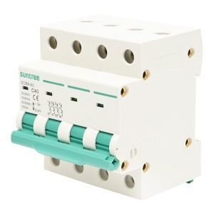 Siguranta automata tip intrerupator trifazat 4P, 40A, 400VAC Suntree, SUNTREE, BK77768 - Img 2
