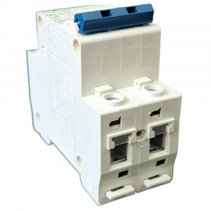 Siguranta automata tip intreruptor 2P, 20A, 500V, EBS1Z-63, Ebasee - Img 5