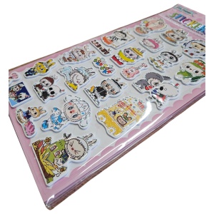 Sticker 3D Labubu – 21 cm, Model Drăgălaș pentru Decor - Img 2