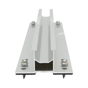 Suport prindere 385x35mm profil H cu suruburi si garnitura EPDM pentru prinderi sistem fotovoltaic panouri solare sistem B 24 mm, BRECKNER GERMANY, BK77819 - Img 2