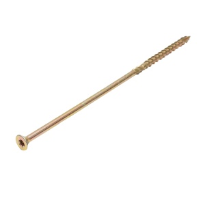 Surub pentru lemn autofiletant cu capac inecat 8x240mm tip torx TX40, 50 buc/cutie, Cod: DISSW22 - Img 2