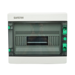 Tablou sigurante aplicat PT 1 rand, 12 module IP65, Cod: BK78997, Brand: SUNTREE