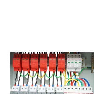 Tablou sigurante de protectie echipat 380V pentru sisteme fotovoltaice 20-30KW DC/AC cu 6 siruri/stringuri IP65, BRECKNER GERMANY, DISLH19 - Img 5