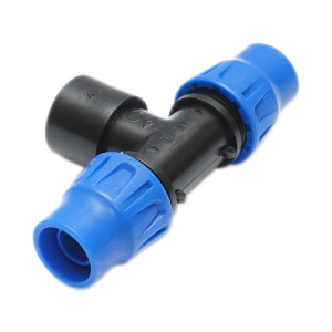 Teu compresiune, cu filet interior, D20mmx1/2 toll, PN6, pentru sisteme de irigatii, Cod: DISLV02, Poelsan - Img 4