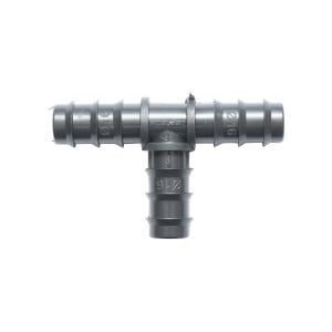 Teu, conector tub picurare, D16x16mm, pentru sisteme irigatii, Cod: DISLU77, Poelsan - Img 1