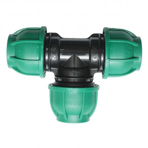 Teu egal compresiune, D32x32x32mm, pentru sisteme de irigatii, Cod: BK78492 Echivalență: DISLS57, Breckner Germany - Img 1