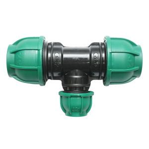 Teu reductie compresiune, D32x20x32mm, PN16, pentru sisteme de irigatii, Cod: BK78494 Echivalență: DISLS59, Breckner Germany - Img 1